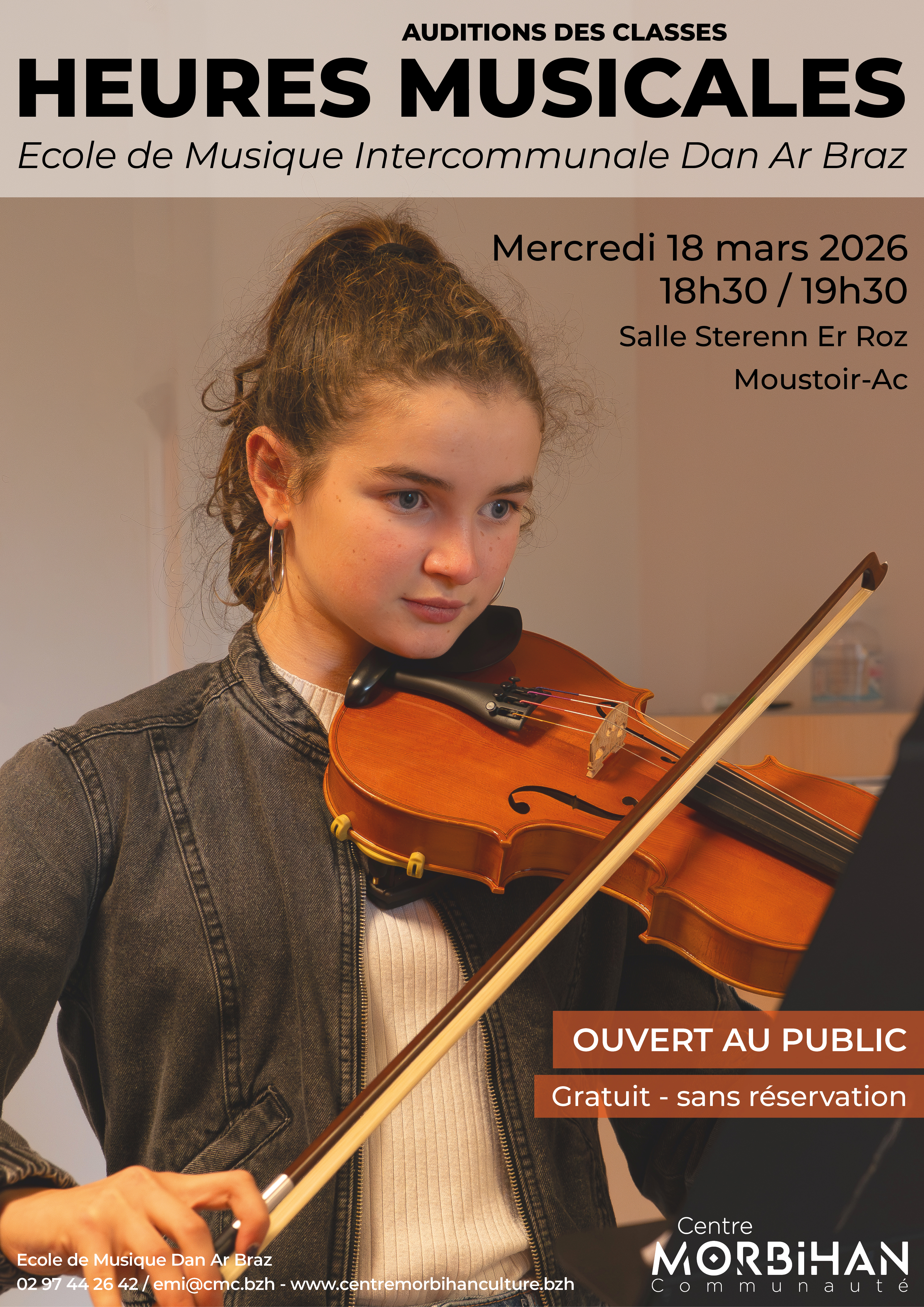 Heures musicales - 18 mars 2026